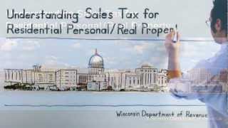 Understanding Sales Tax for Residential PersonalReal Property [upl. by Lourdes938]