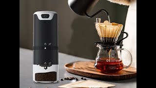 Electric Coffee Grinder to grind coffee beans automatically coffeegrinder coffeetools [upl. by Noivaz]