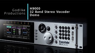 H9000 32 Band Stereo Vocoder Demo [upl. by Otsirave]