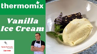 Deliciously Creamy Thermomix Tm6 Vanilla Ice Cream [upl. by Yelrebma]