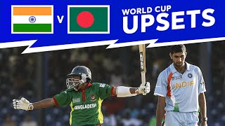 Cricket World Cup Upsets Bangladesh v India  CWC 2007 [upl. by Tabber575]