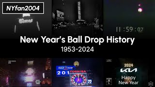 New Years Ball Drop History 19532024 [upl. by Towbin]