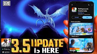 FINALLY 😍 BGMI UPDATE TODAY 😱 HOW TO UPDATE BGMI 35 VERSION  BGMI 35 UPDATE RELEASE DATE [upl. by Eelyrag]