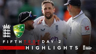 Test Finely Poised  Highlights  England v Australia Day 2  LV Insurance Test 2023 [upl. by Noakes]