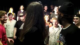 Diggy Splash vs Mister Wilson Hosted by Lush One  No Coast Rap Battle [upl. by Aneekahs]