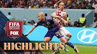 Japan vs Croatia Highlights  2022 FIFA World Cup  Round of 16 [upl. by Amabel107]