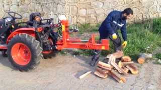 KUZEYTEK ODUN YARMA MAKİNASI LOG SPLITTER [upl. by Ulah]