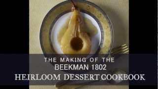 Behind the Scenes The Beekman 1802 Heirloom Dessert Cookbook photo shoot [upl. by Nomihs]