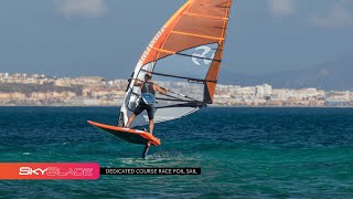 2019 Loftsails Skyblade  dedicated course race foil sail [upl. by Ewan]