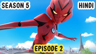 Miraculous Ladybug Season 5 in Hindi  Episode 2  Multiplication  Psycocare [upl. by Graf]