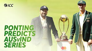 Ricky Ponting previews the BorderGavaskar Series between Australia and India  ICC Review [upl. by Harewood]