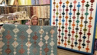 MADE MY OWN PATTERN Donnas FREE BEADS Quilt [upl. by Norehc123]