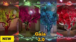 Valorant leaks Gaias 20 Skin All Varieties [upl. by Eissat]