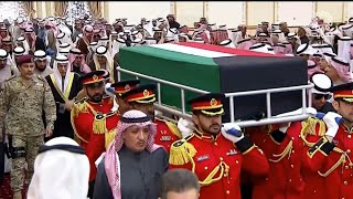 Funeral of Kuwaiti emir Sheikh Nawaf alAhmad AlSabah  AFP [upl. by Titania239]