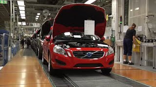 Volvo Production in Sweden  Manufacturing V60 S80 V70 XC70 XC90 [upl. by Margarethe]