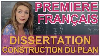 Dissertation  Construction du plan  Français 1ère  Les Bons Profs [upl. by Eivol]