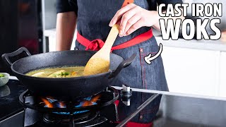 How to Take Care of amp Maintain Your Cast Iron Wok  Dr Wok Sessions [upl. by Onaicilef]