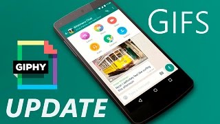 Como Enviar GIFS por Whatsapp ¡NUEVA ACTUALIZACIÓN [upl. by Vivle]