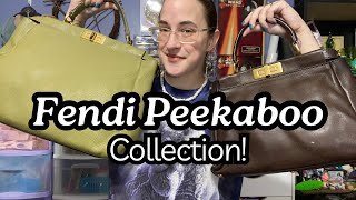 My Fendi Peekaboo Bag Collection [upl. by Dolores763]