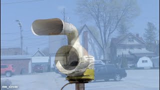 ACA Allertor 125 812 Siren Test  Attack  Cresco Iowa [upl. by Parrish]