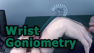 Wrist Goniometry [upl. by Riehl440]