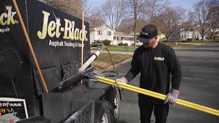 JetBlack® Driveway sealcoating [upl. by Barbaraanne]