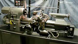 Hardinge HLV lathe rebuilt by Babin Machine [upl. by Atsocal]