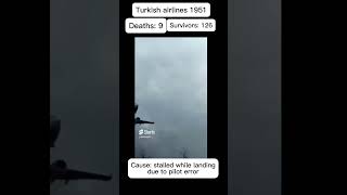 Turkish airlines crash 1951 plane shorts [upl. by Ema]