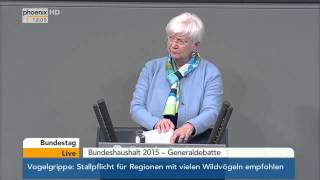 Bundestag Debatte zum Etat des Bundeskanzleramtes am 26112014 [upl. by Mart]