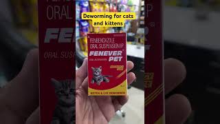 Deworming syrup especially for cats and kittens [upl. by Adnoloy]