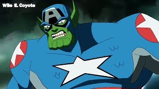 Capitan America vs Skrull ♦ Los Vengadores los Heroes mas Poderosos del Planeta [upl. by Osmen224]