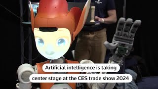 AI to dominate in Las Vegas at CES 2024  REUTERS [upl. by Euqinmod]