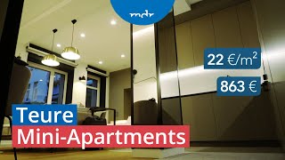 MiniApartments Ein Trend mit gemischten Perspektiven  Umschau  MDR [upl. by Anelehs]