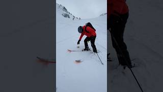 Whistler Heli Skiing normal ski run whistlerblackcomb whistlerskiing whistlerheliskiing travel [upl. by Atiran825]