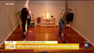 Dia Internacional do Yoga prática pode trazer benefícios para a saúde mental e física [upl. by Hartnett]