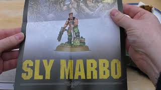 Sly Marbo  Unboxing WH40K [upl. by Nit]