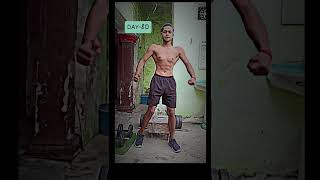 DAY80 shorts youtubeshorts ashishfitness295 youtube fitness gym gymworkout [upl. by Nostaw]