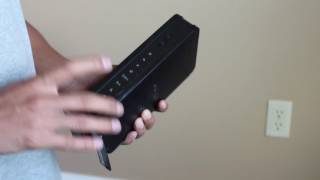 NETGEAR N600 WIFI CABLE MODEM ROUTER REVIEW [upl. by Clara]