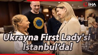 Ukrayna First Ladysi Kurtarılan Komutanlarla İstanbulda Bir Araya Geldi [upl. by Kata]