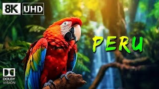 PERU 🇵🇪 8K Video Ultra HD 60FPS  Peru 8K HDR  8K TV [upl. by Elspet753]