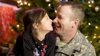 Troops Surprise Families for the Holidays [upl. by Eeb152]