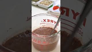 Chocolate Chia Pudding chocolatepudding chiapudding youtubeshorts [upl. by Pete]