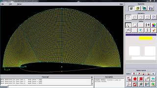 Airfoil NACA 0012 Otype Meshing in Gambit [upl. by Ellirehs]