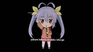 Nyanpasu  Yabure Kabure Lyrics  Non Non Biyori  Renge Miyauchi [upl. by Moser624]