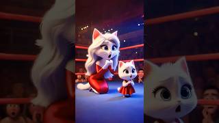 Cute Kitten of Cat takes Revenge for Father cat cutecat catlover [upl. by Iverson]