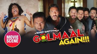 Dekhiye Pandu Ki Khatarnak Acting  Golmaal Again Movie Scene [upl. by Ecyal]