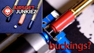 Airsoftjunkiez take on the best bucking to use for your PolarStar or Wolverine engine [upl. by Osborne]