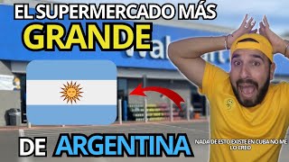 CUBANO 🇨🇺 REACCIONA al SUPERMERCADO más GRANDE de ARGENTINA 🇦🇷 VMAventuras [upl. by Robbi]