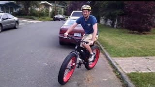 Electric Fat Bike 3000W MXUS Hub Motor INSANE TORQUE [upl. by Sapphire]