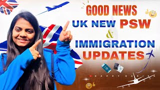 UK 2024 PSW Update  Graduate Visa  UK new immigration updates  UK Telugu vlogs  Happy Harika [upl. by Eissirk94]